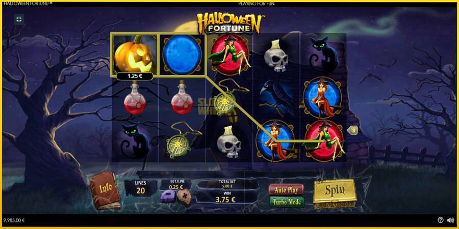 Картинка 3 ігрового апарату Halloween Fortune