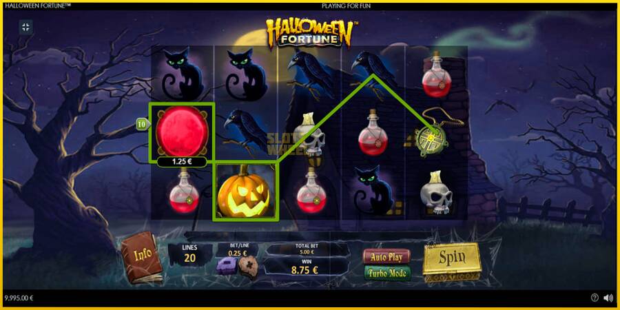 Картинка 4 ігрового апарату Halloween Fortune