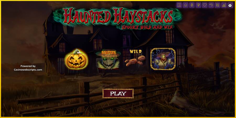 Картинка 1 ігрового апарату Haunted Haystacks - Spooky Hold and Win