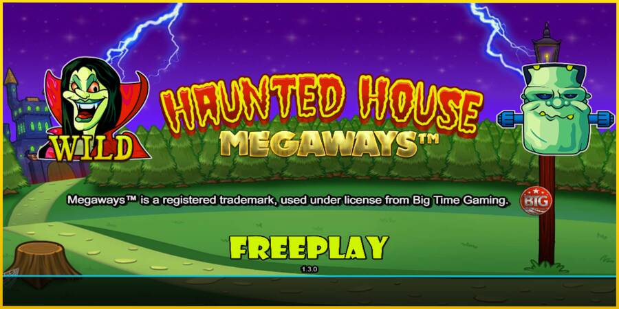 Картинка 1 ігрового апарату Haunted House Megaways