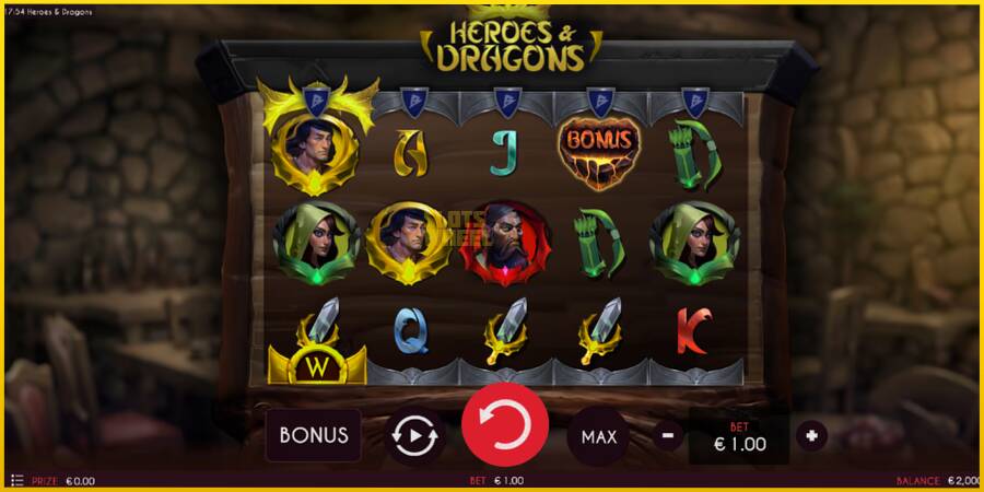 Картинка 2 ігрового апарату Heroes & Dragons