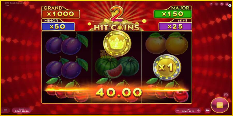 Картинка 3 ігрового апарату Hit Coins 2 Hold and Spin