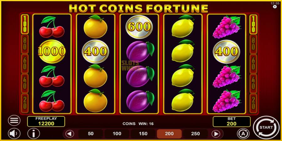 Картинка 2 ігрового апарату Hot Coins Fortune