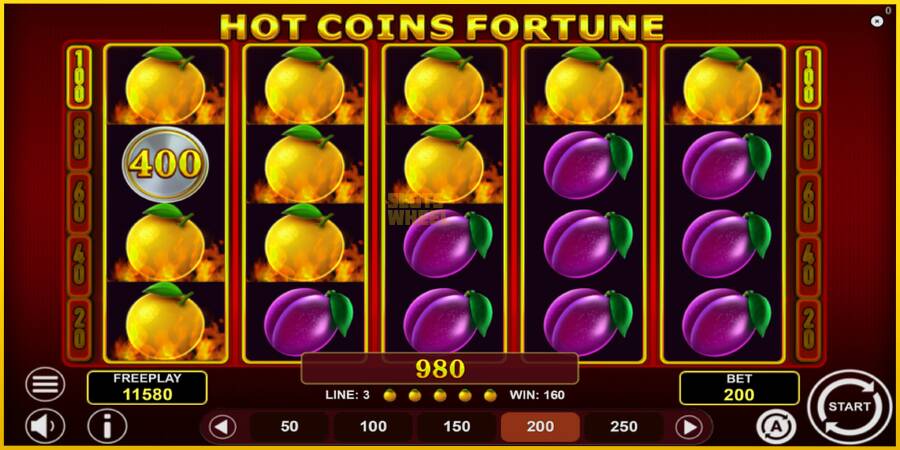 Картинка 4 ігрового апарату Hot Coins Fortune