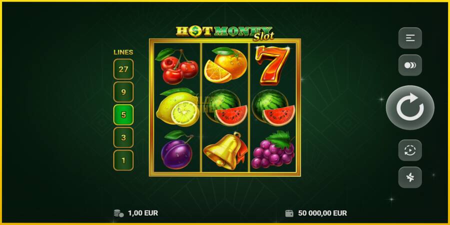 Картинка 2 ігрового апарату Hot Money Slot