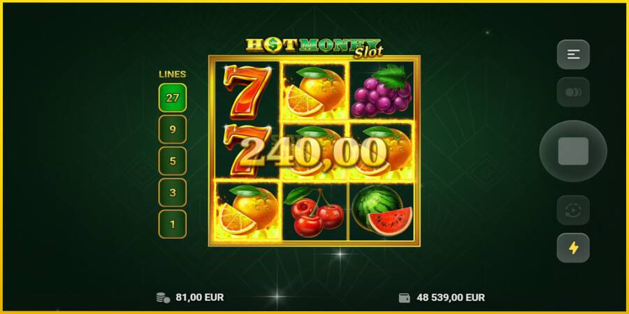 Картинка 3 ігрового апарату Hot Money Slot