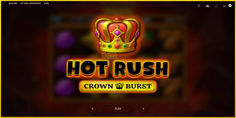 Картинка 1 ігрового апарату Hot Rush Crown Burst