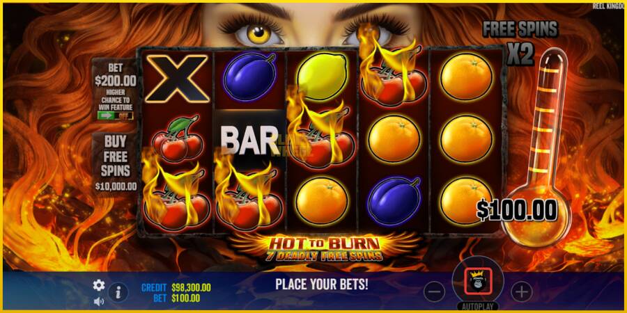 Картинка 4 ігрового апарату Hot to Burn - 7 Deadly Free Spins