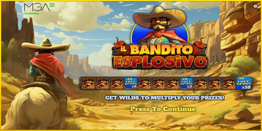 Картинка 1 ігрового апарату Il Bandito Esplosivo