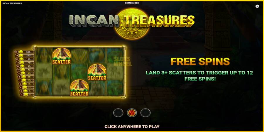 Картинка 1 ігрового апарату Incan Treasures