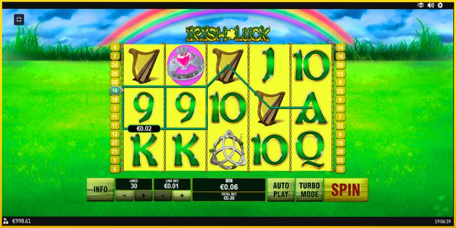 Картинка 3 ігрового апарату Irish Luck