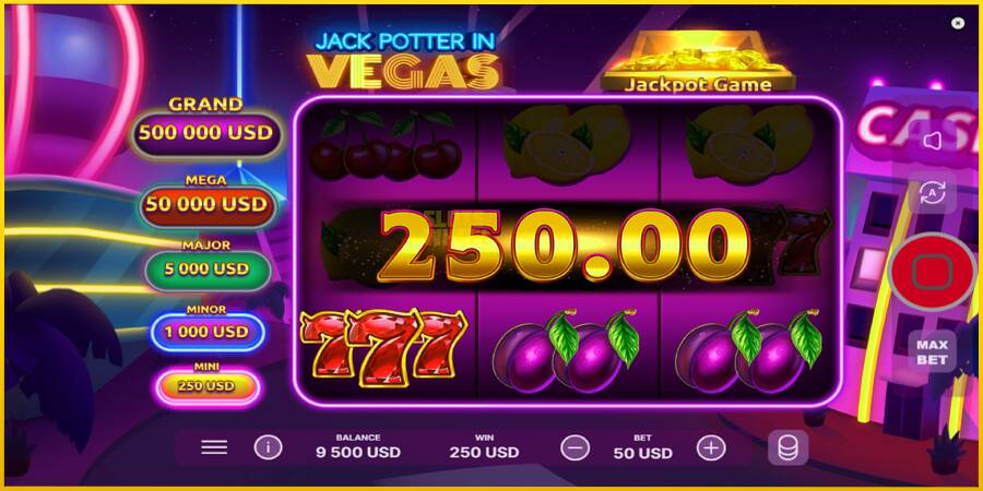 Картинка 3 ігрового апарату Jack Potter in Vegas