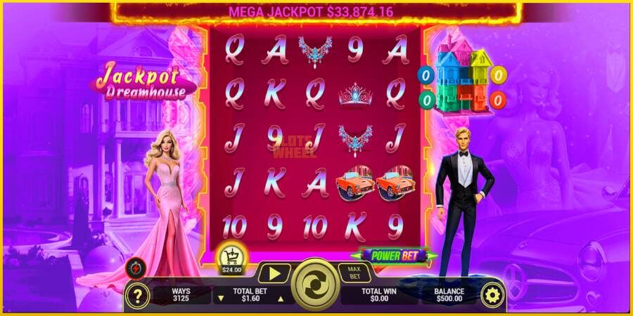 Картинка 2 ігрового апарату Jackpot Dreamhouse