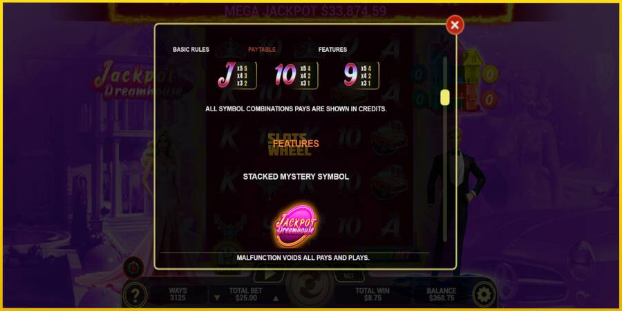 Картинка 6 ігрового апарату Jackpot Dreamhouse