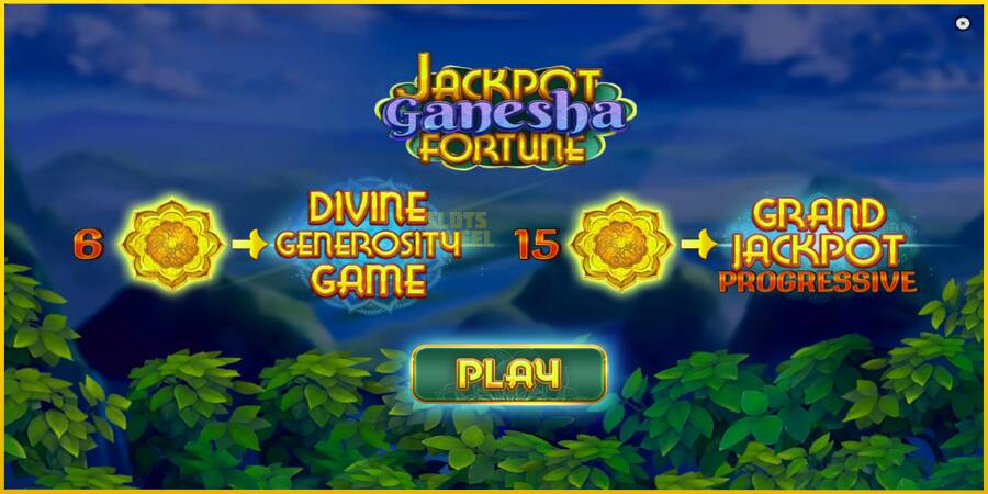 Картинка 1 ігрового апарату Jackpot Ganesha Fortune