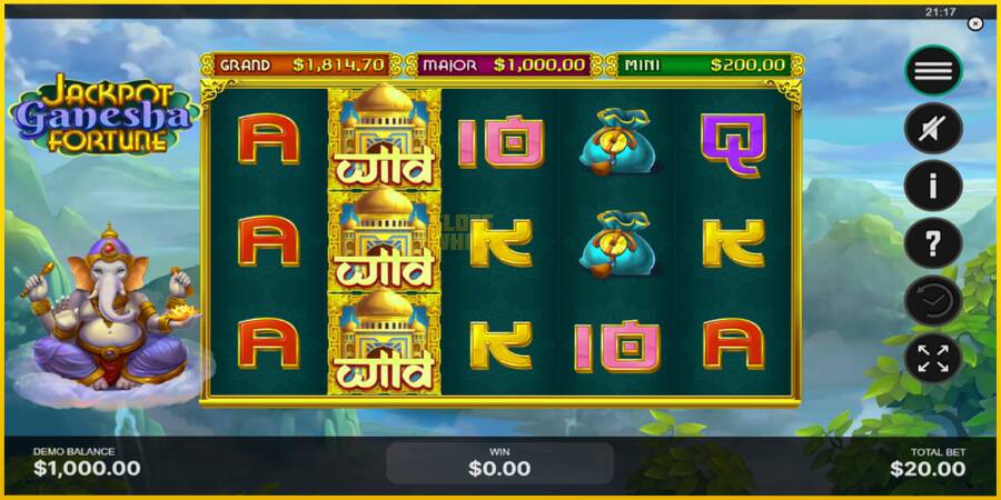 Картинка 2 ігрового апарату Jackpot Ganesha Fortune