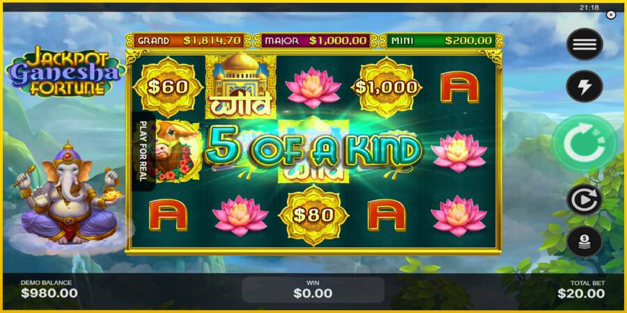 Картинка 3 ігрового апарату Jackpot Ganesha Fortune