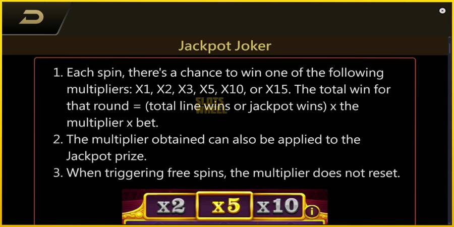 Картинка 6 ігрового апарату Jackpot Joker