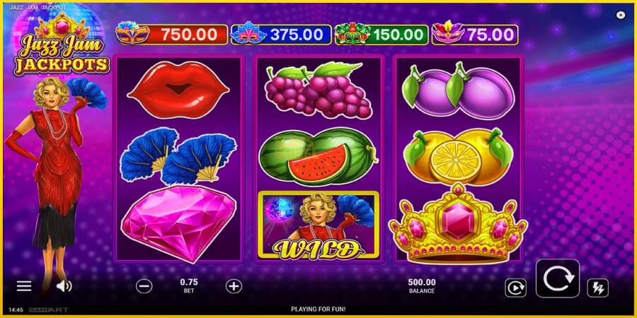 Картинка 2 ігрового апарату Jazz Jam Jackpots