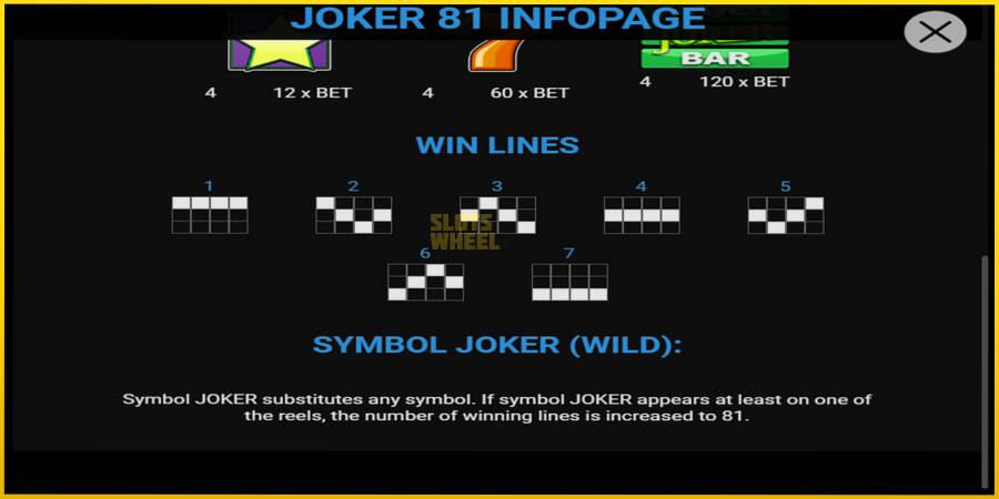 Картинка 4 ігрового апарату Joker 81
