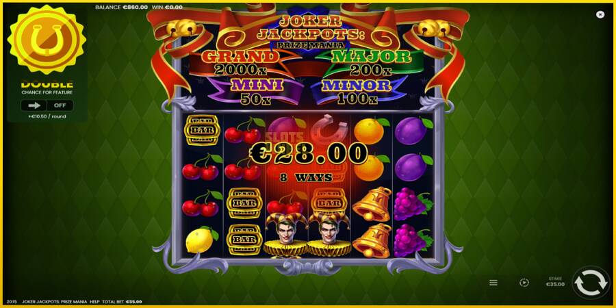 Картинка 3 ігрового апарату Joker Jackpots: Prize Mania