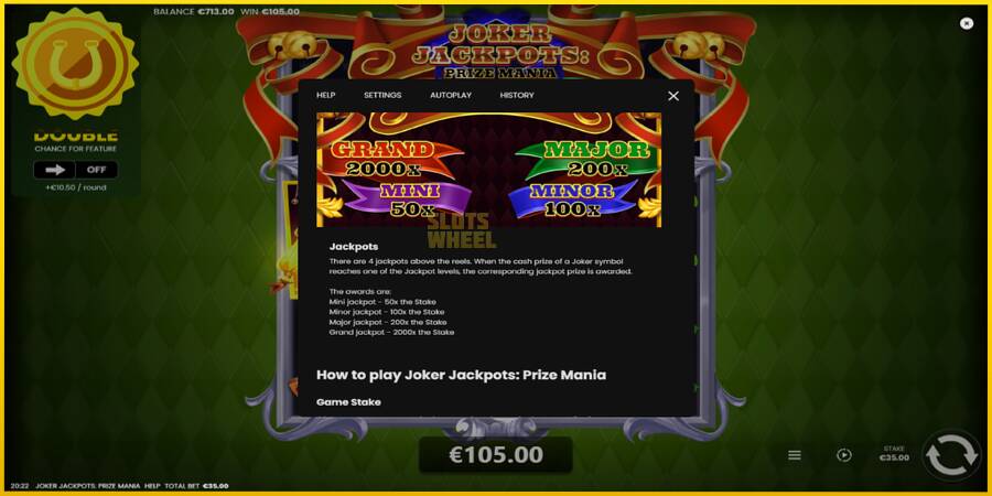 Картинка 7 ігрового апарату Joker Jackpots: Prize Mania