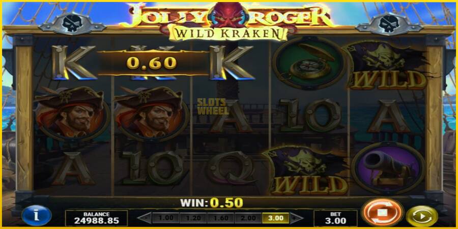 Картинка 5 ігрового апарату Jolly Roger Wild Kraken