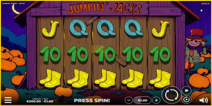 Картинка 1 ігрового апарату Jumpin Jacks