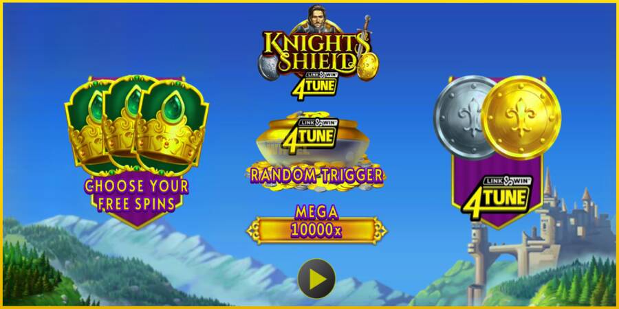 Картинка 1 ігрового апарату Knights Shield Link & Win 4Tune