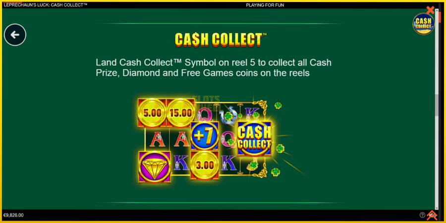 Картинка 6 ігрового апарату Leprechauns Luck Cash Collect Megaways PowerPlay Jackpot