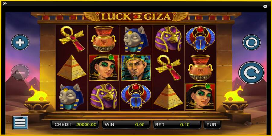 Картинка 1 ігрового апарату Luck of Giza