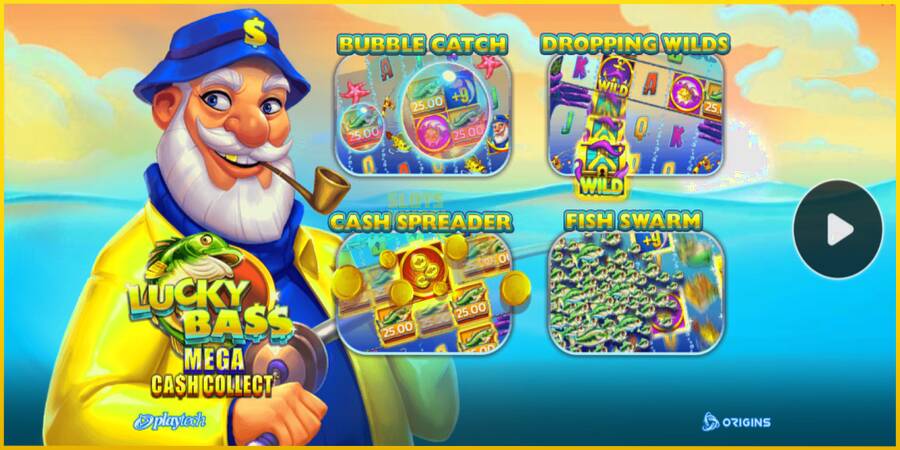 Картинка 1 ігрового апарату Lucky Bass Mega Cash Collect