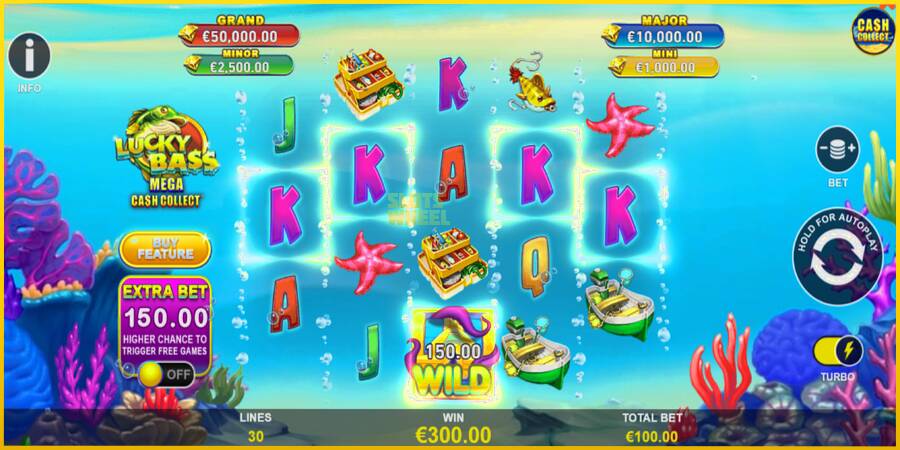 Картинка 3 ігрового апарату Lucky Bass Mega Cash Collect