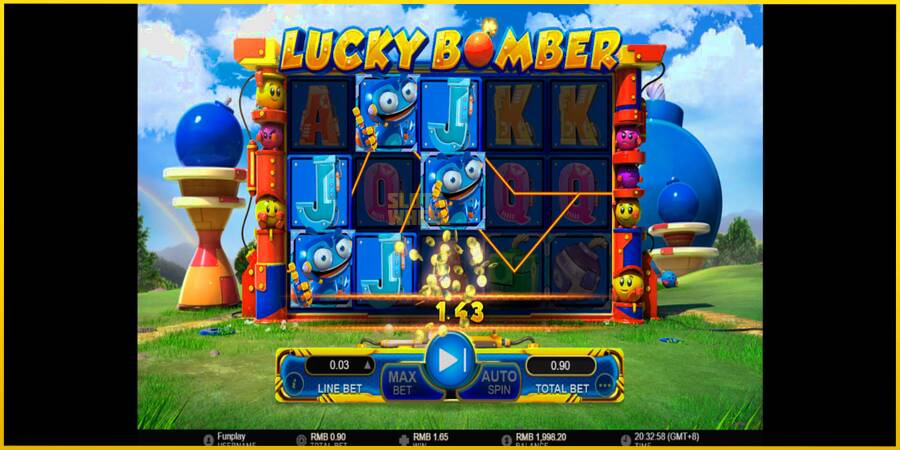 Картинка 2 ігрового апарату Lucky Bomber