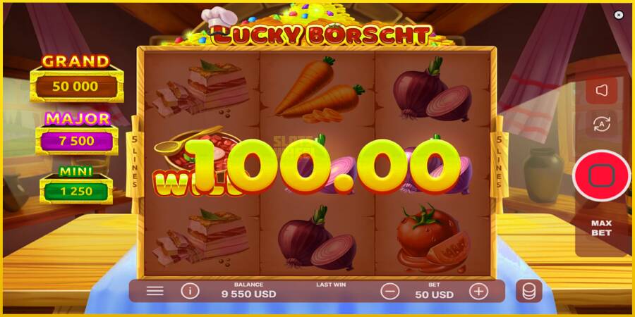 Картинка 3 ігрового апарату Lucky Borscht