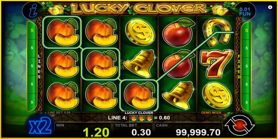 Картинка 2 ігрового апарату Lucky Clover