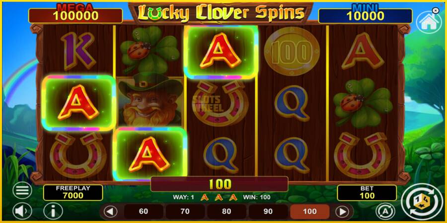 Картинка 3 ігрового апарату Lucky Clover Spins