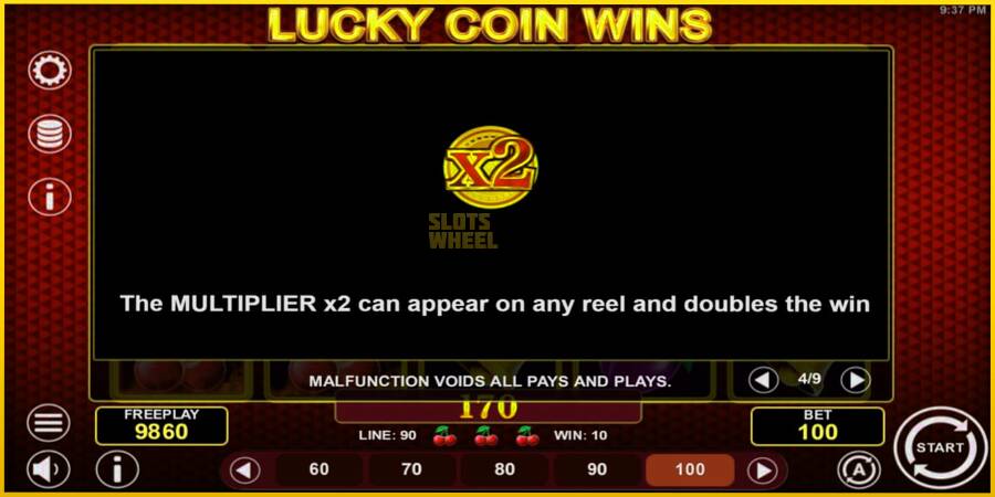 Картинка 7 ігрового апарату Lucky Coin Wins