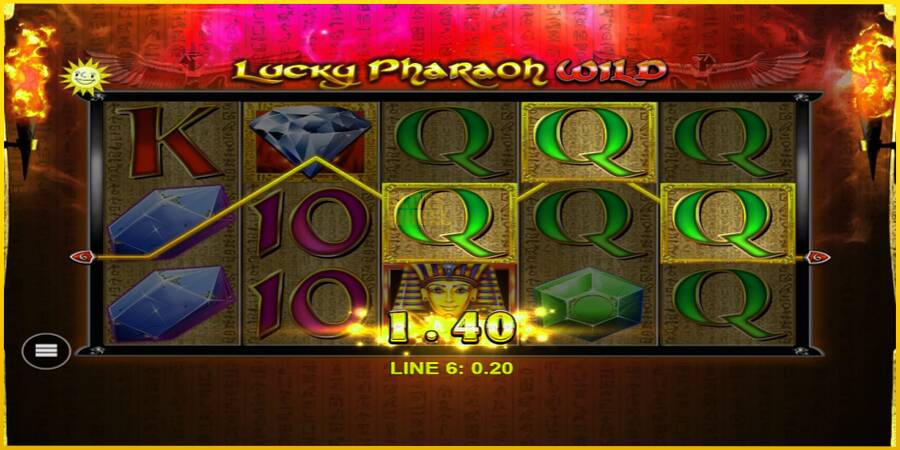 Картинка 3 ігрового апарату Lucky Pharaoh Wild