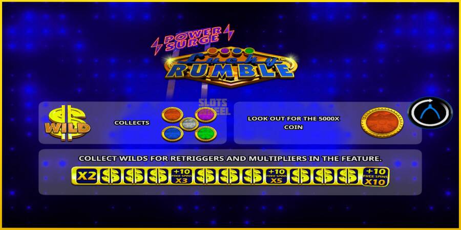 Картинка 1 ігрового апарату Lucky Rumble Power Surge