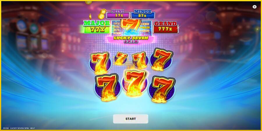 Картинка 1 ігрового апарату Lucky Seven Spin