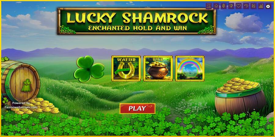 Картинка 1 ігрового апарату Lucky Shamrock - Enchanted Hold and Win