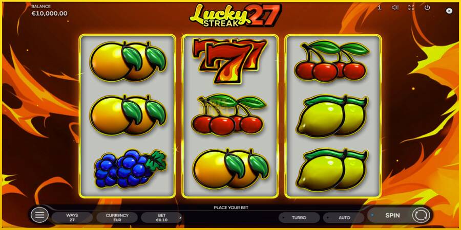 Картинка 1 ігрового апарату Lucky Streak 27