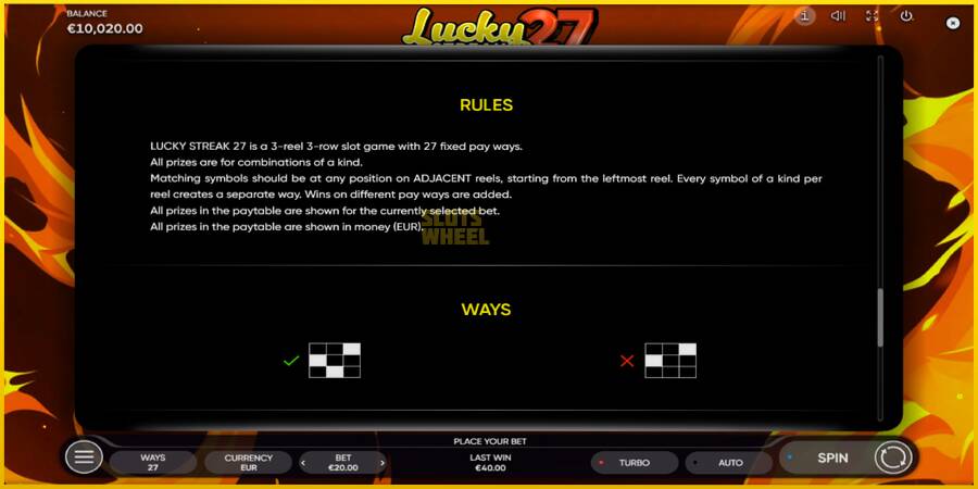 Картинка 7 ігрового апарату Lucky Streak 27