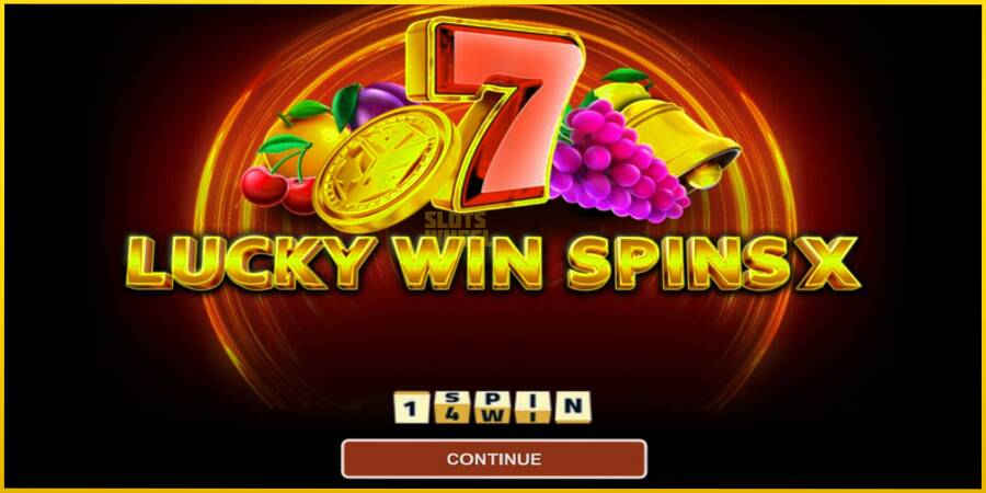 Картинка 1 ігрового апарату Lucky Win Spins X