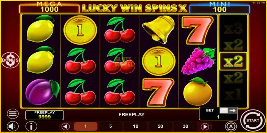 Картинка 2 ігрового апарату Lucky Win Spins X