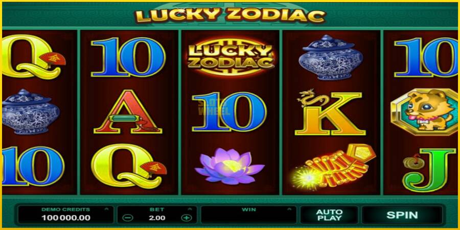 Картинка 2 ігрового апарату Lucky Zodiac