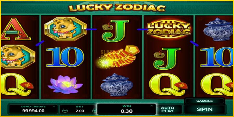 Картинка 3 ігрового апарату Lucky Zodiac