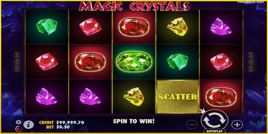 Картинка 2 ігрового апарату Magic Crystals