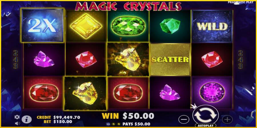 Картинка 3 ігрового апарату Magic Crystals